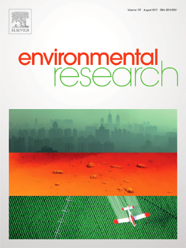 Elsevier journal Environmental Research.