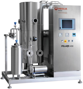 Figure 3. The POLARIS VCD is a vapour compression distiller.