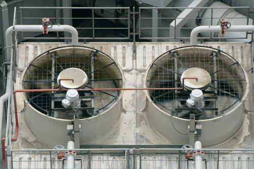 Testing air conditioning units.