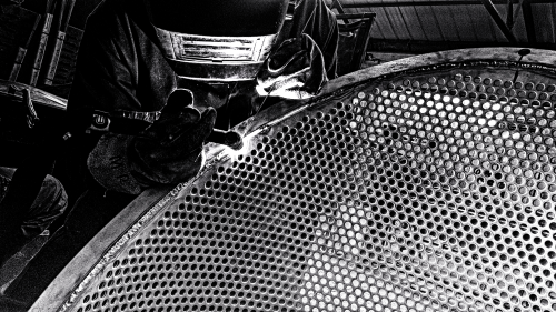 Rob Watkins' The Welder photograph