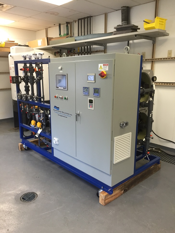 EDR skid featuring two NEXED6-8A-0 modules.