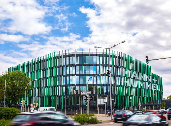 Mann+Hummel’s headquarters in Ludwigsburg, Germany.