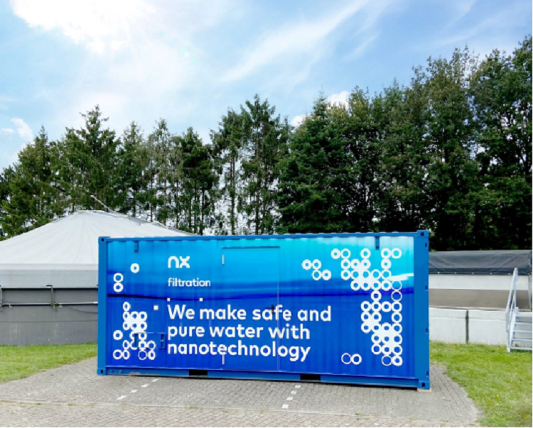 NX Filtration’s Mexpert pilot system at Industriewater Eerbeek.