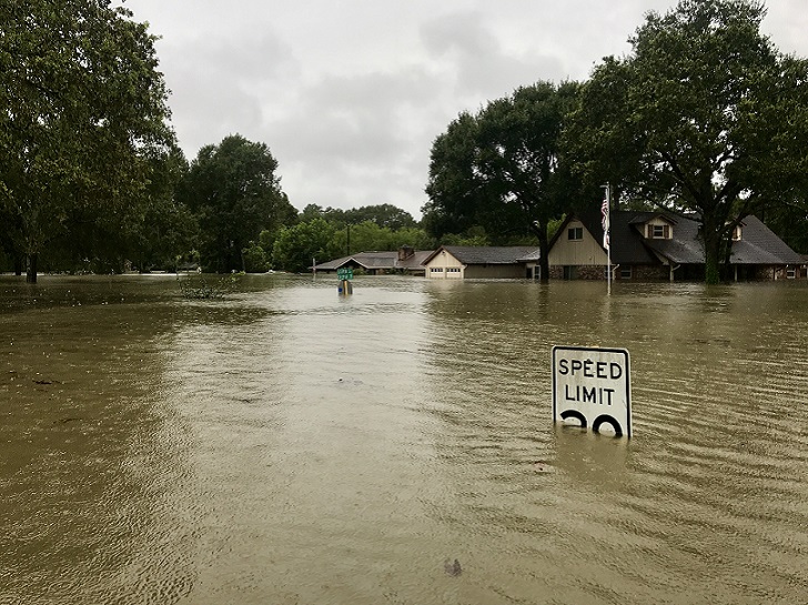 Hurricane Harvey 2017, flooding in Spring Texas, north of Houston. Picture courtesy of MDay Photography/Shutterstock.com.