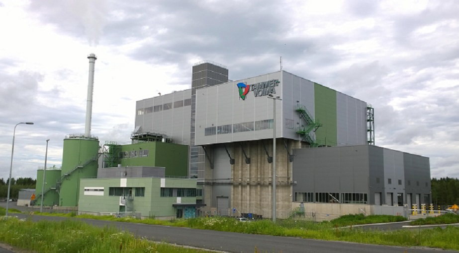 The Tammervoima waste-to-energy facility.