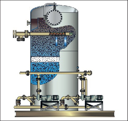 Figure 2a: Dissolved gas flotation unit (Courtesy of Siemens Water).