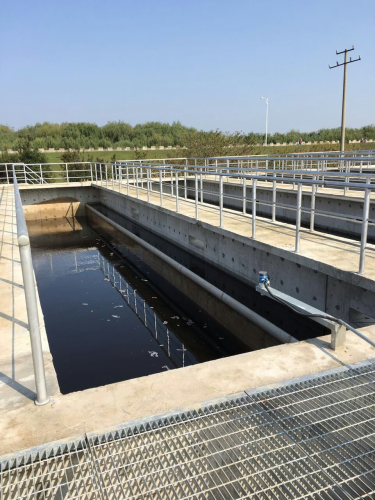 The current filtration system at the Bengbu City sewage treatment facility. Xylem’s Leopold elimi-NITE denitrification system will be used in what will be the largest biological denitrification system in the city.