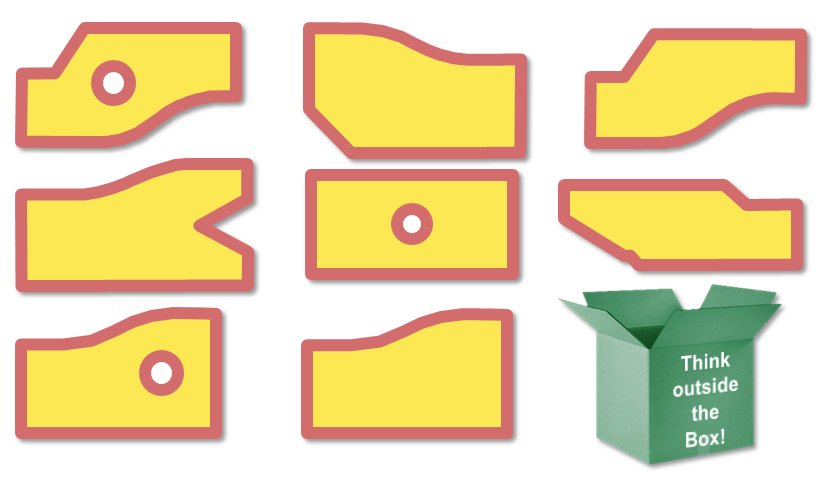 Examples of flexible filter element shapes for engine air filtration.