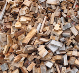 Wood chips.