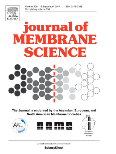 Elsevier's Journal of Membrane Science.