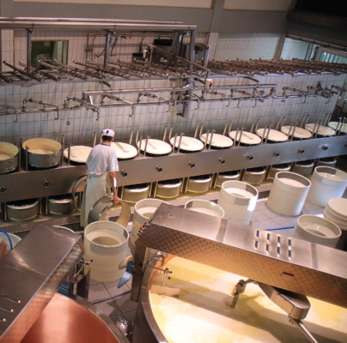 The chesse making industry is a major user of separation equipment