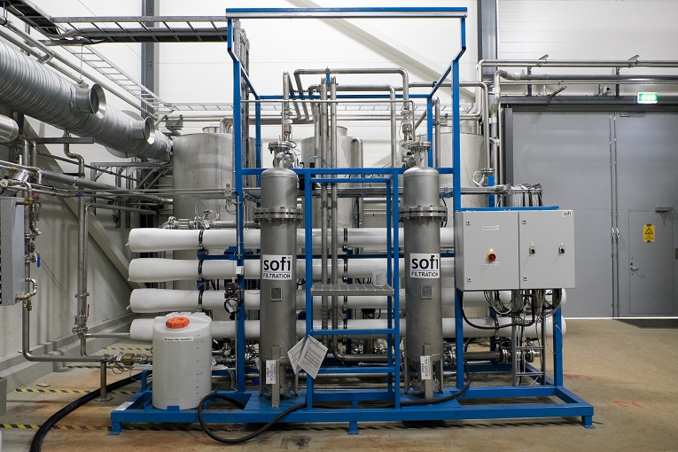 Sofi Filtration’s water treatment system.