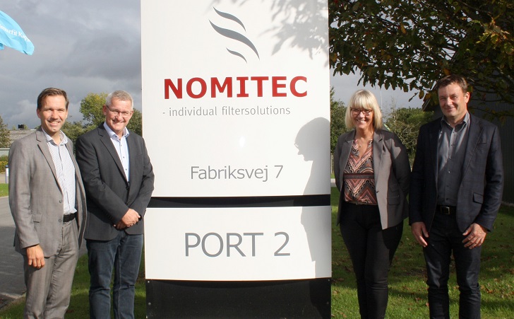 Camfil has acquired Danish air filtration company Nomitec AS.