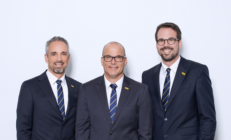 Left to right: Jens Röttgering (executive partner), Gunnar Voss von Dahlen (CFO) and Christopher Heine (CEO).