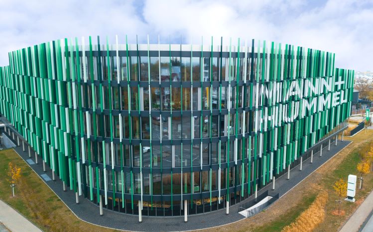 Mann+Hummel's headquarters in Ludwigsburg, Germany.