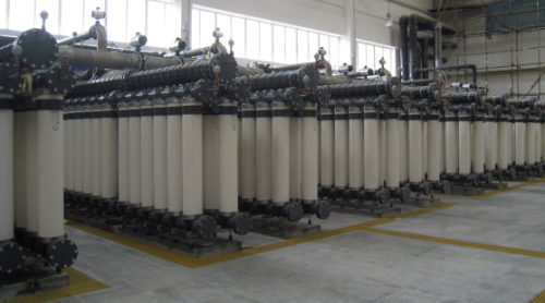 Ultrafiltration system for the fine chemicals industry. (Courtesy of Inge Water Technologies)