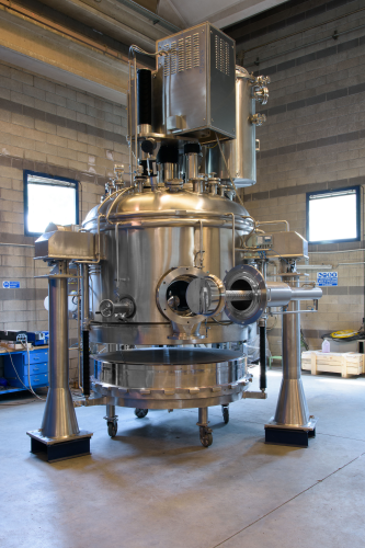 The Comber Pressofiltro® PF series Nutsche filter-dryer is designed for use in pharmaceutical and chemical production facilities.