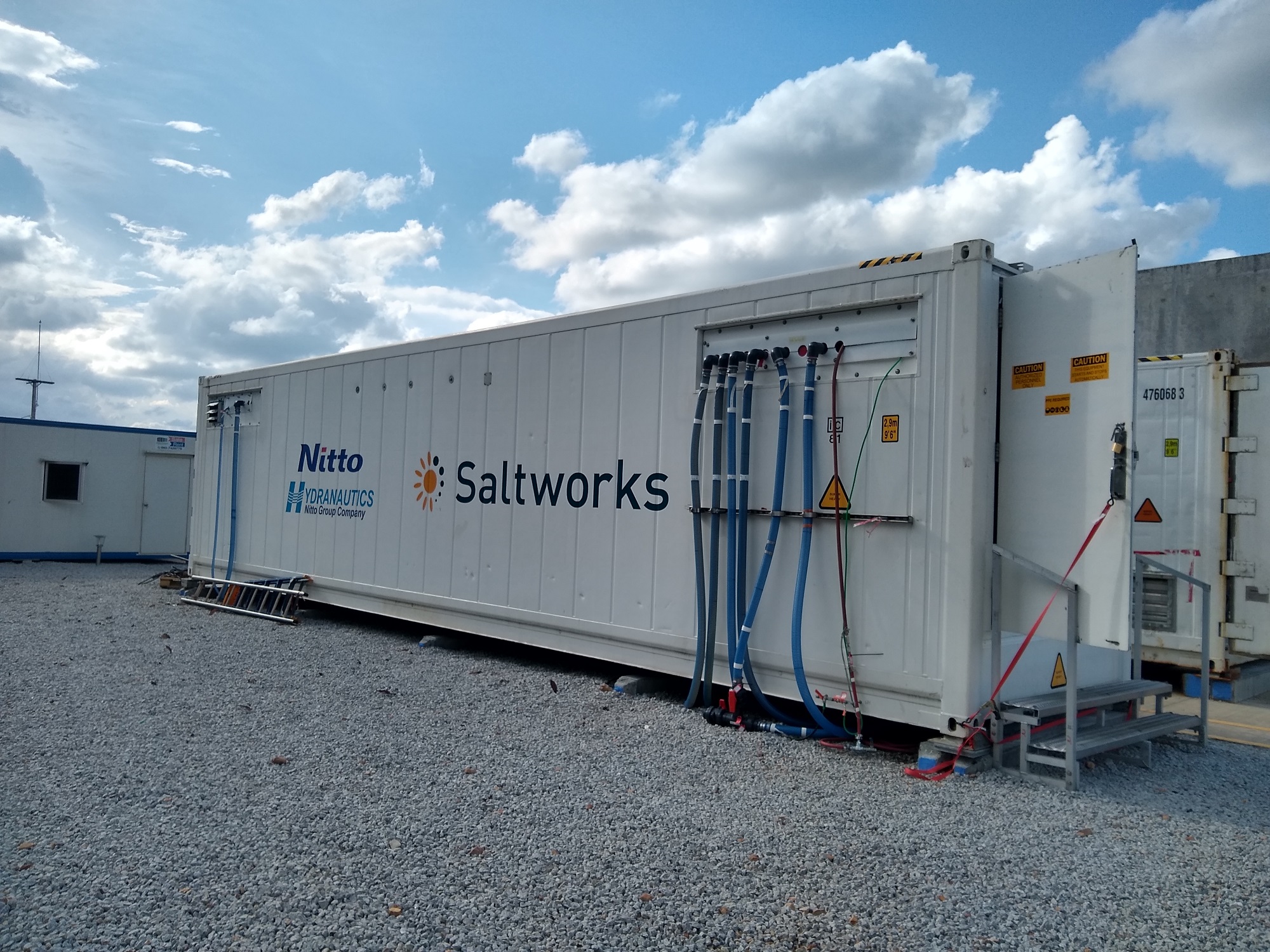 The Saltworks’ team operated the plant both on-site and remotely despite the ongoing international challenges of the Covid-19 pandemic.
