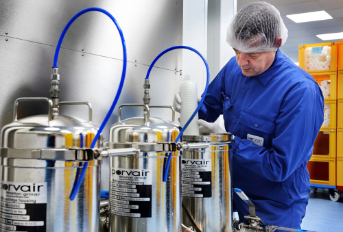 Porvair says its Fluorofil filters are validated to retain bacteria in both liquids and gases, in accordance with stringent pharmaceutical industry standards.