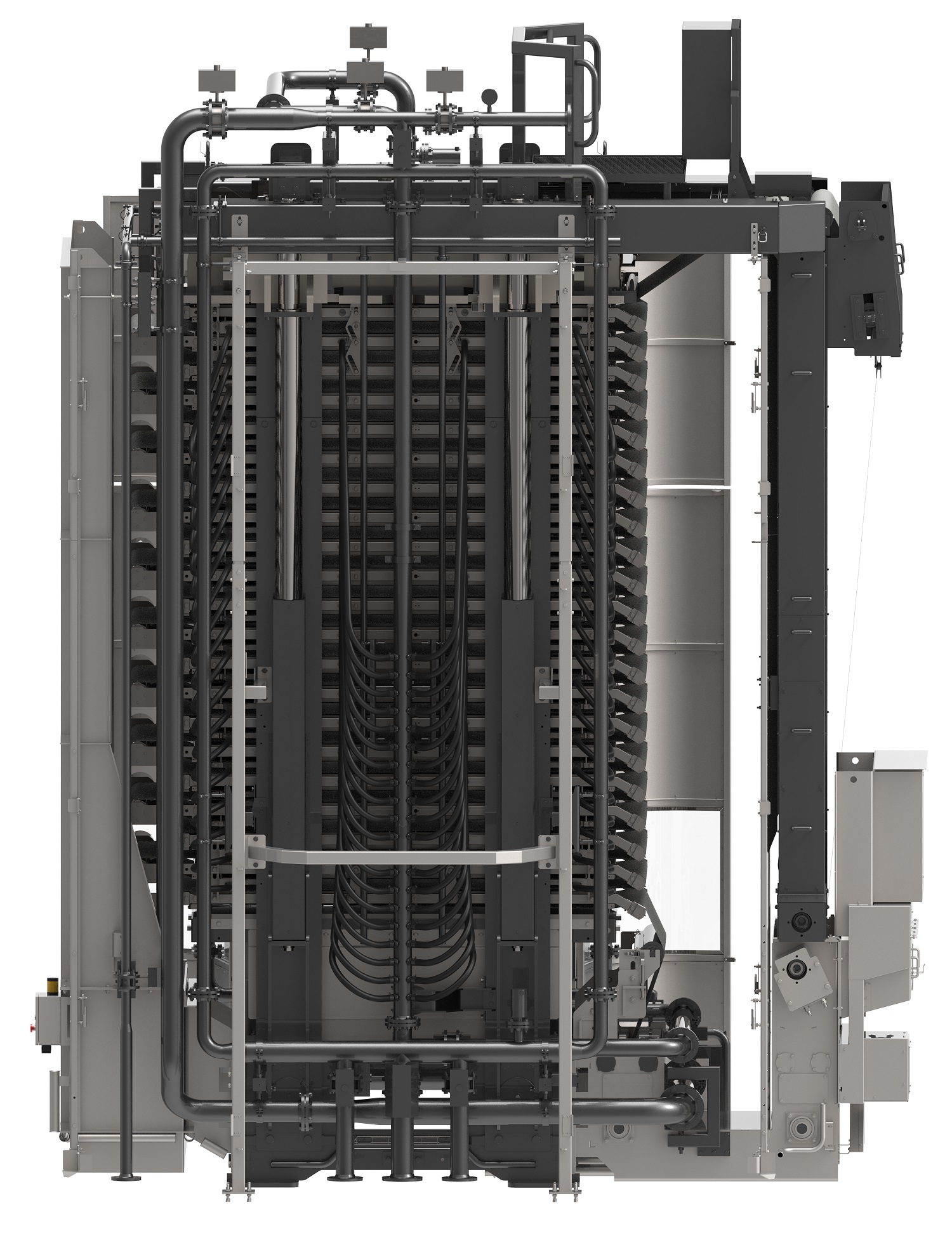 Outotec’s new Larox PF-DS double-side pressure filter is designed for slow-filtering materials in the chemical process industry.