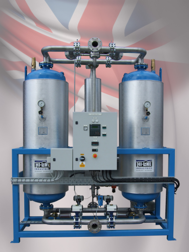 Hi-line industries HBP adsorption air dryer.