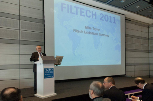 Mike Taylor at FILTECH in 2011.
