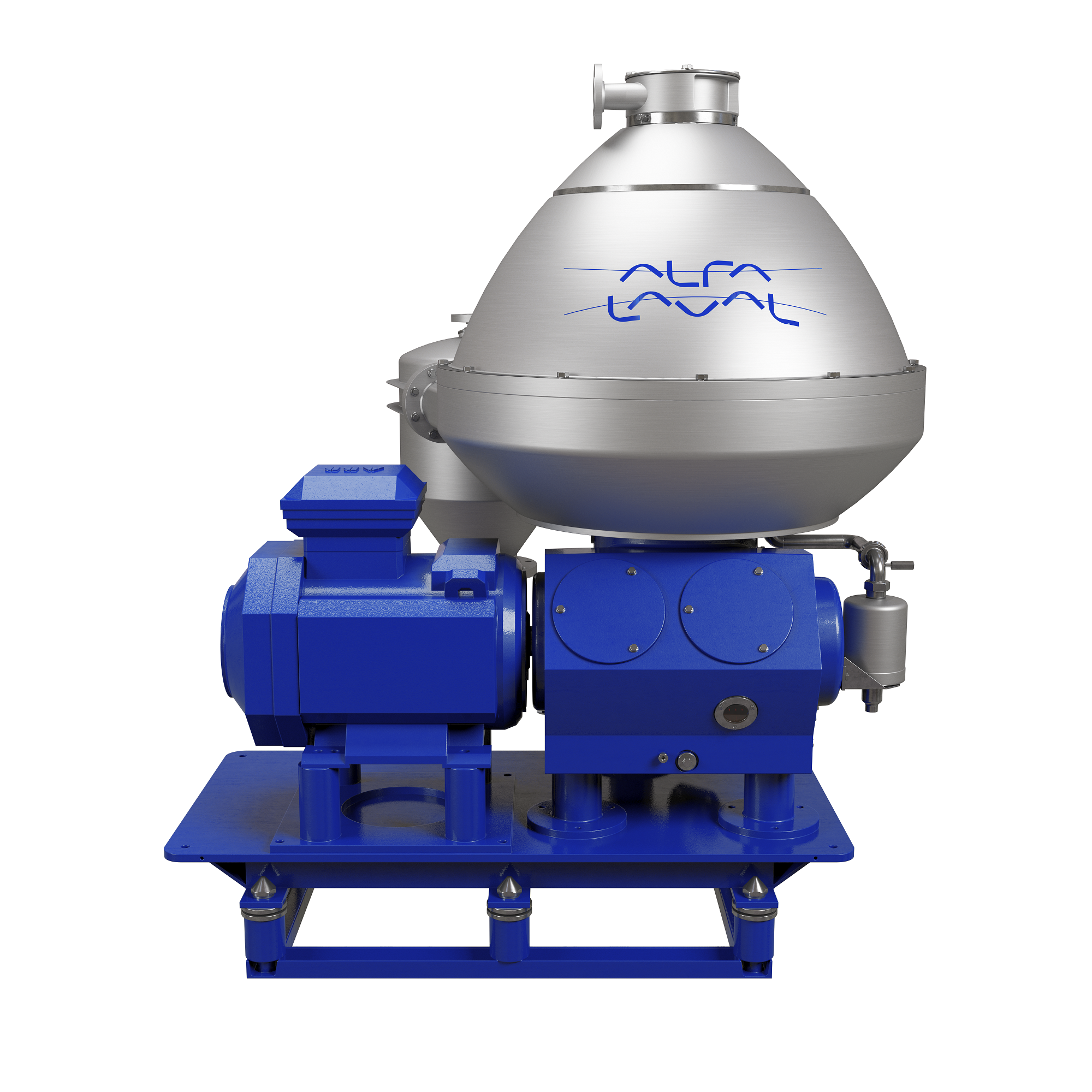 The Alfa Laval OF 900 has a centre-to-centre flow path and a hermetic design.