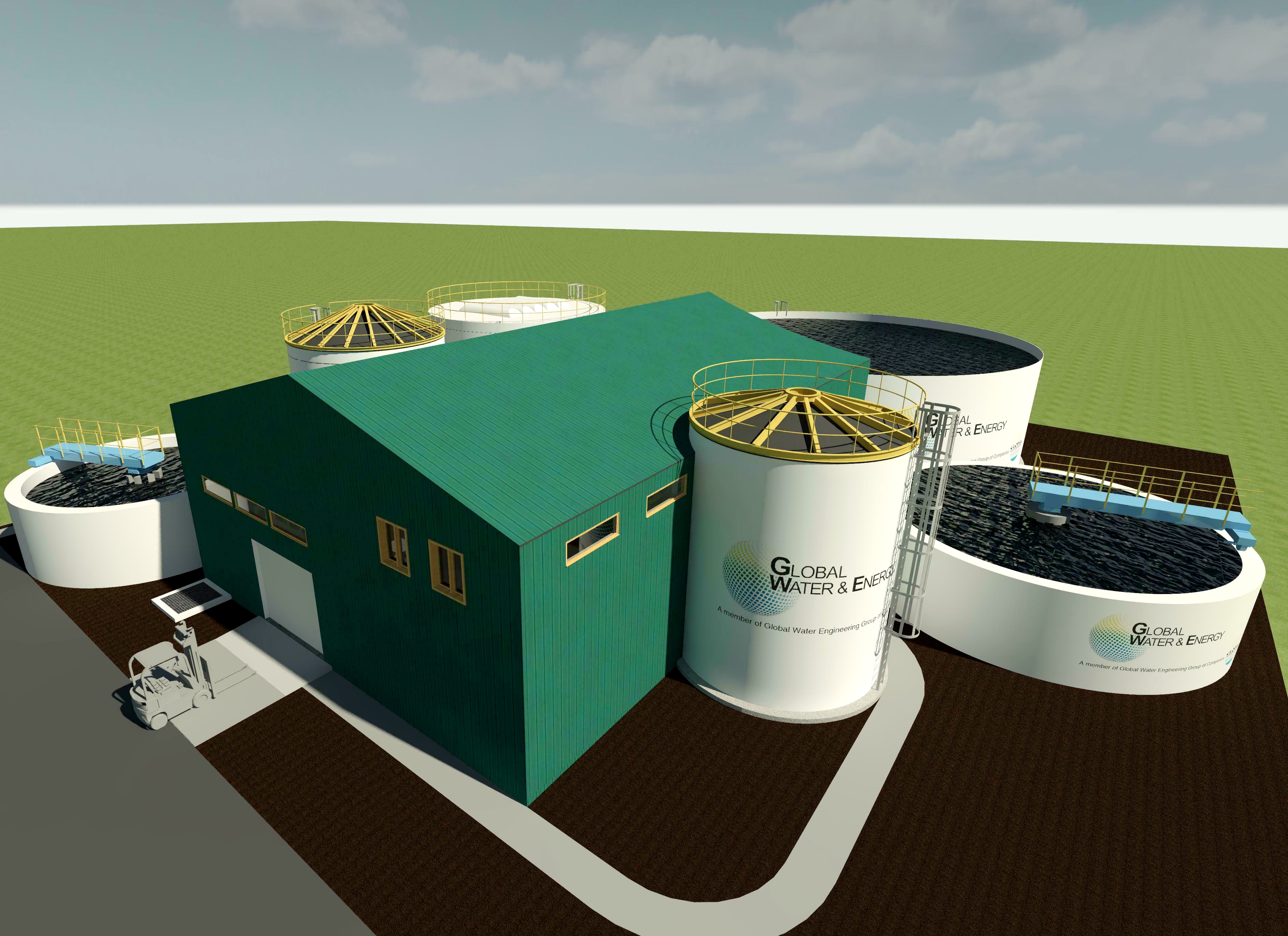 GWE has designed a new wastewater treatment plant for a Russian starch factory.