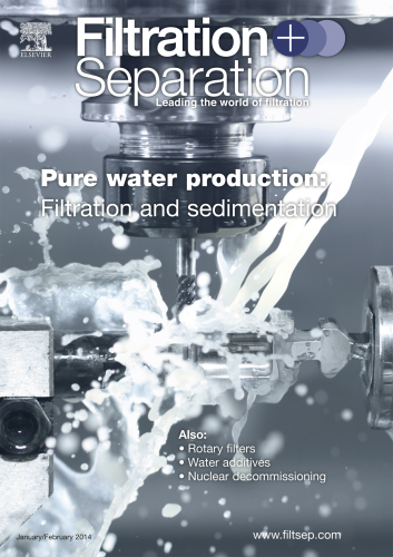 The next issue of Filtration+Separation will look at pure water production.