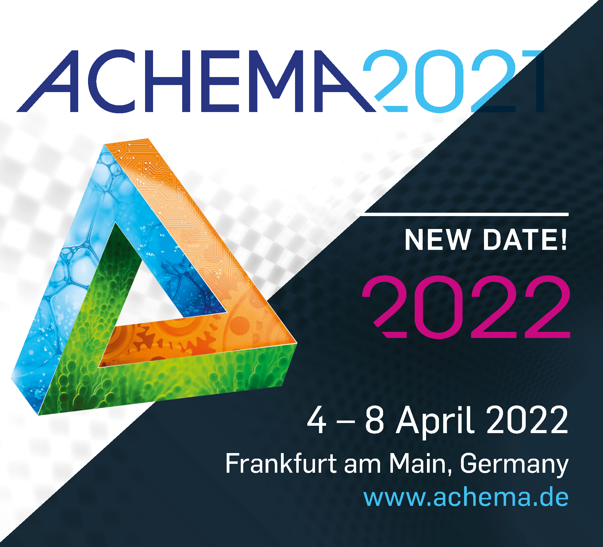 The organisers see the postponement as an opportunity to create a diverse, lively and multi-sensorial ACHEMA 2022.