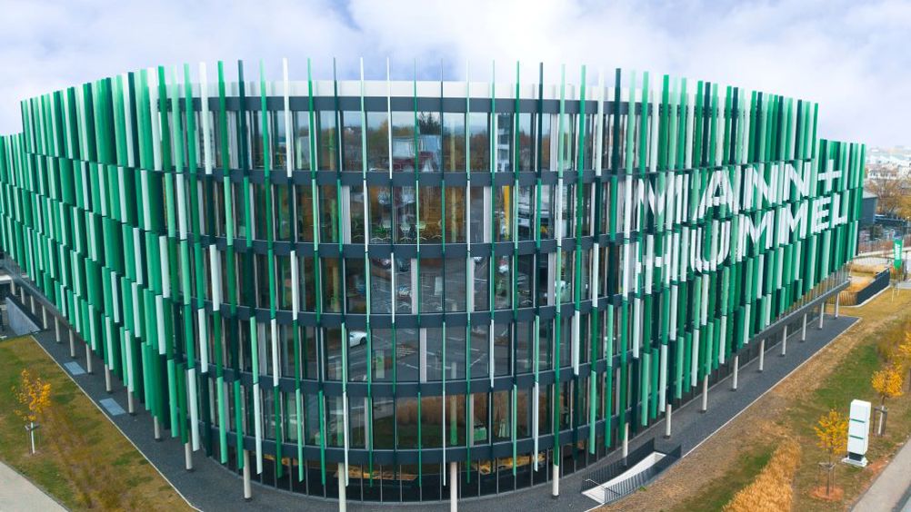 Mann+Hummel’s headquarters in Ludwigsburg, Germany.