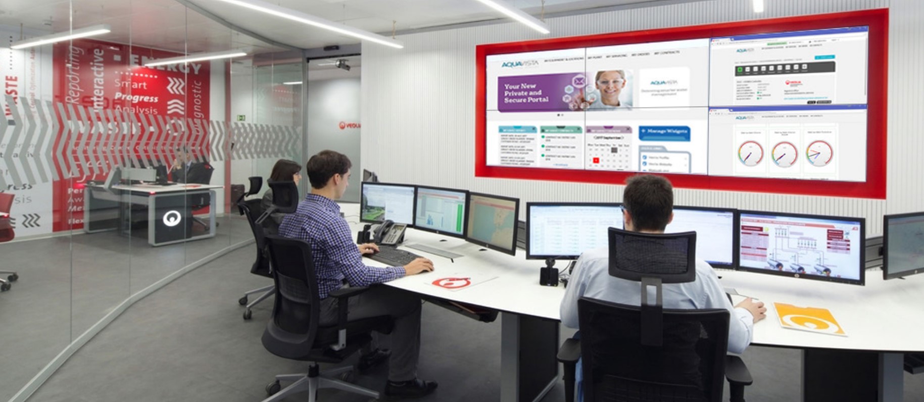 Aquavista is a digital suite of standard and customisable water process management applications.