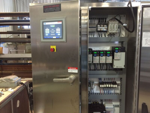 A single control panel is used for all of the system’s equipment and features electric actuation.