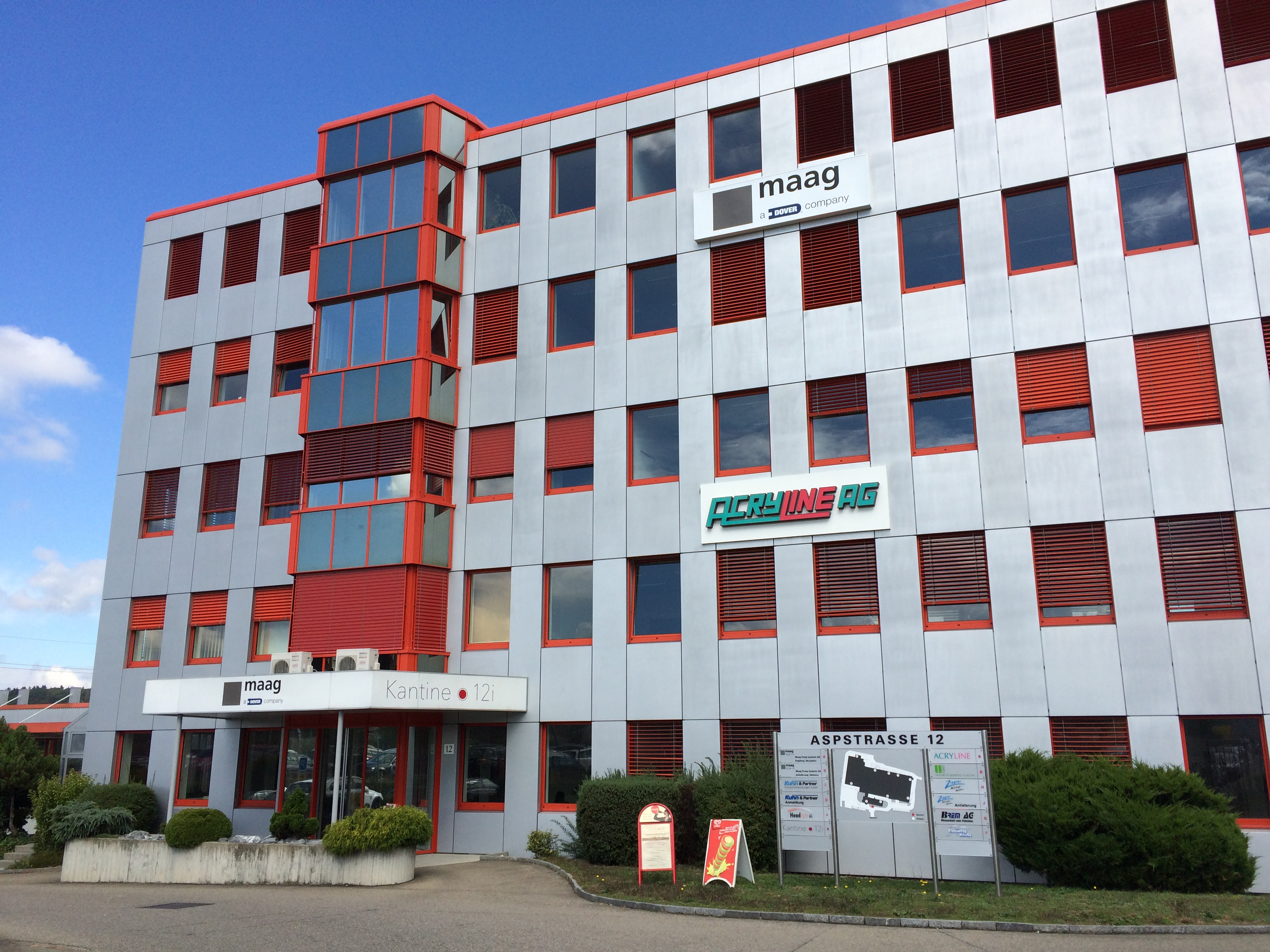 Maag’s corporate headquarters in Oberglatt, Switzerland.