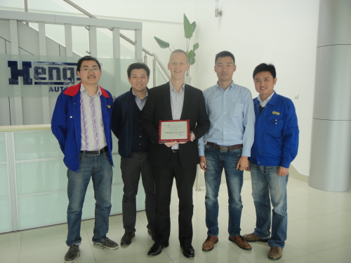 Hengst receives the Green Supplier Award