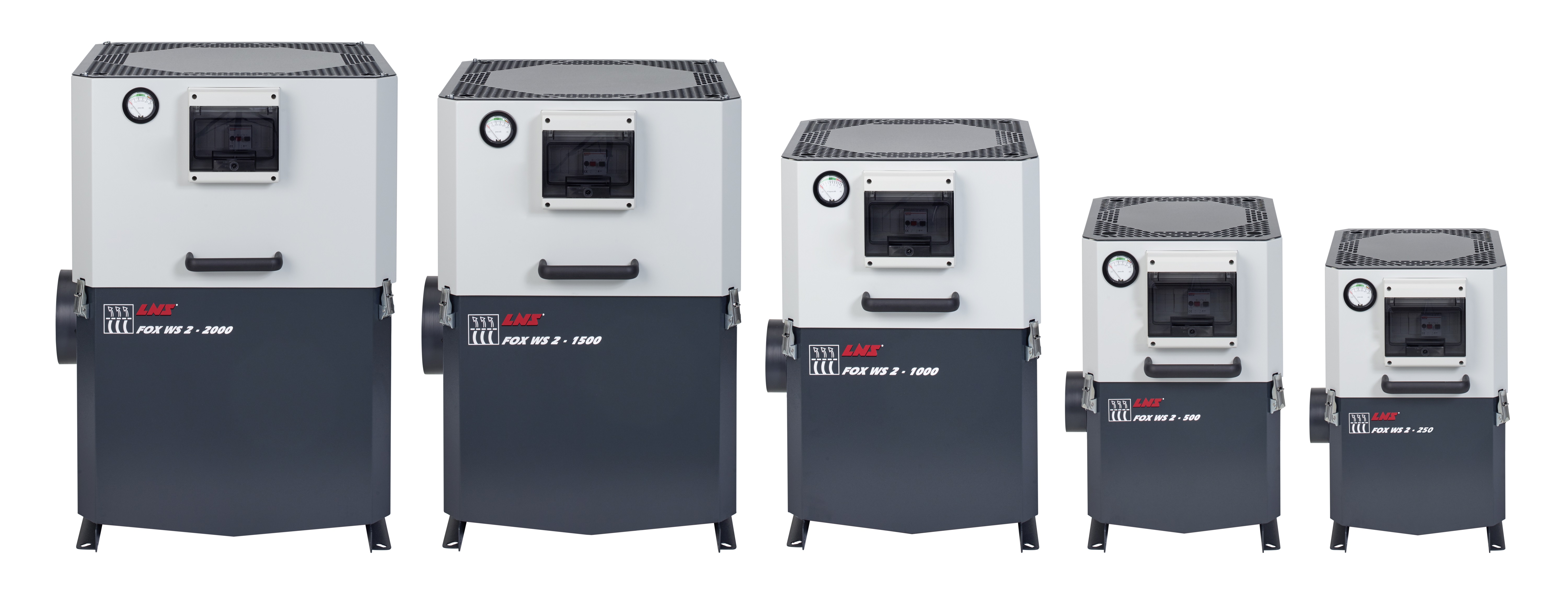 The FOX WS 2 air filtration range promises efficient filtration, ease of maintenance and low energy consumption.