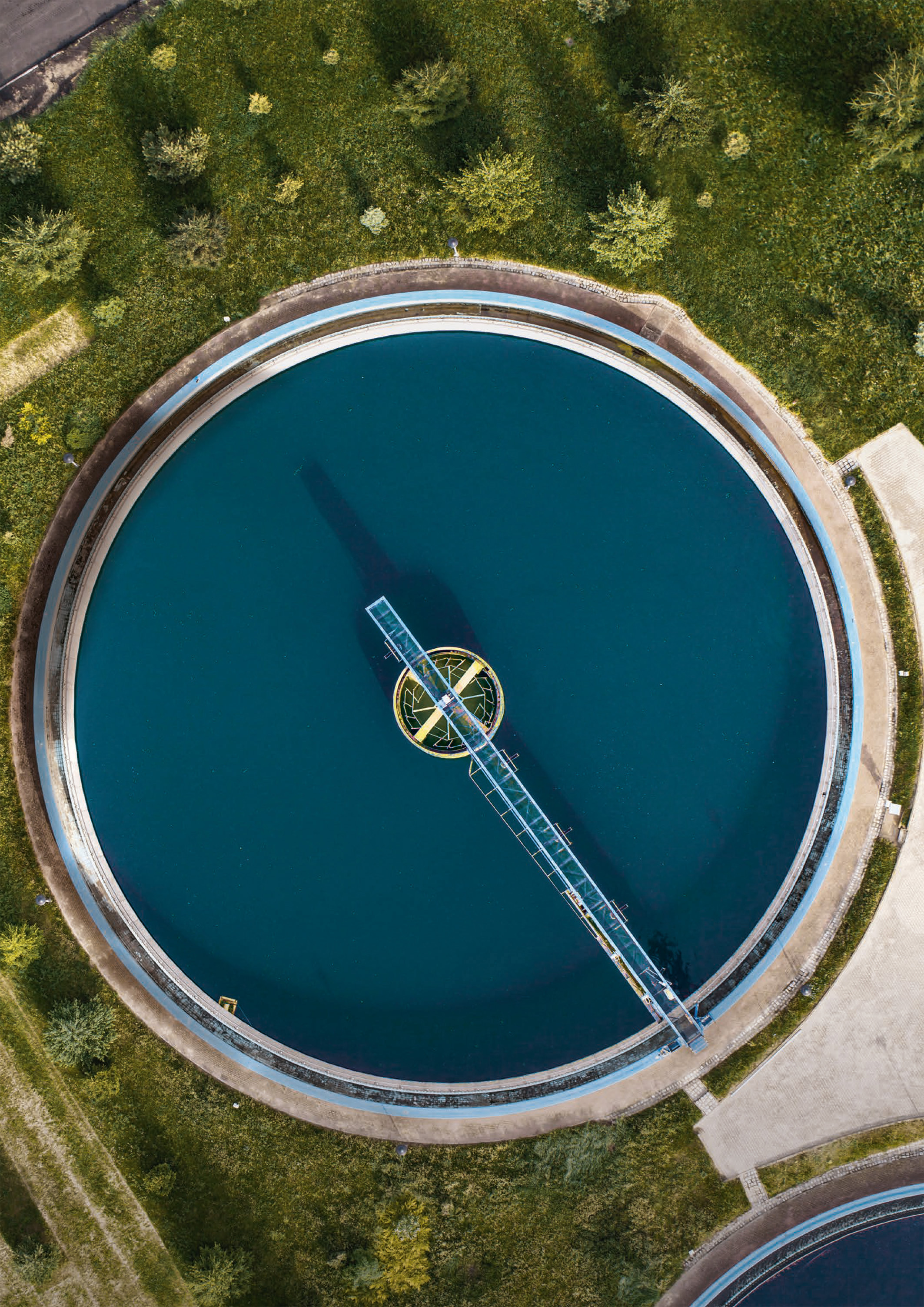 The MasterSeal 7000 CR waterproofing and concrete protection system is designed for aggressive wastewater environments.