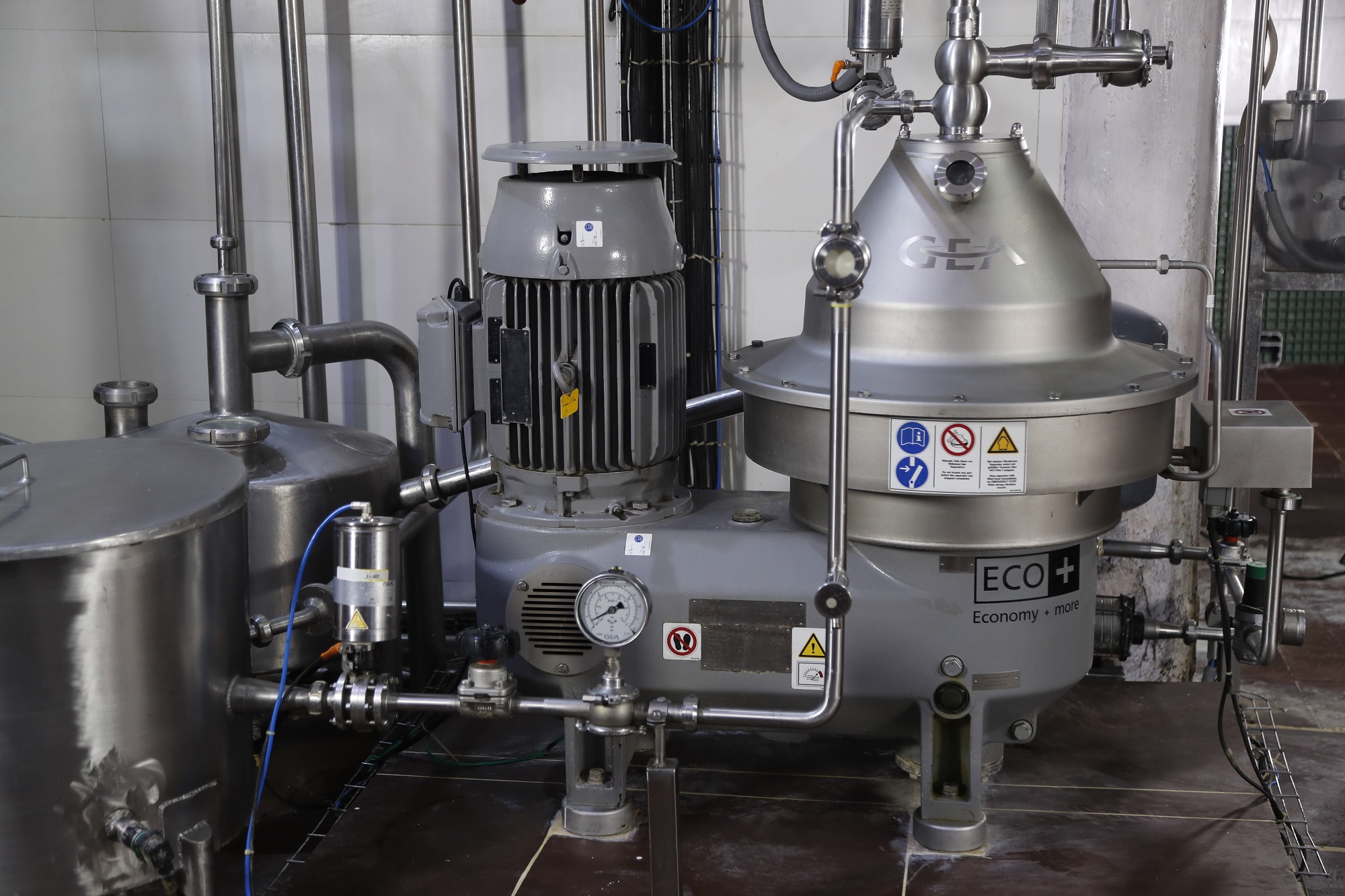GEA developed its serum separator with a capacity of 3,000 litres per hour based on Amul Dairy’s requirement for the local market. (Image: GEA)