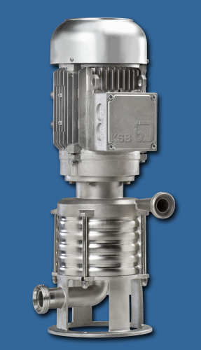 Vitastage is KSB’s new pump series for hygienic applications.