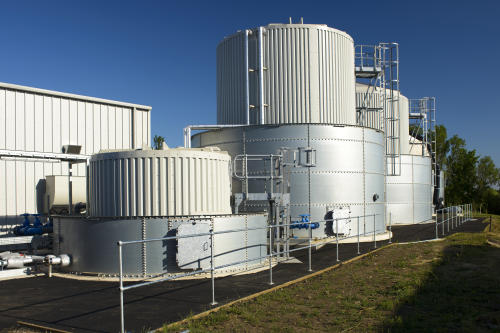 AD plant balance tanks.