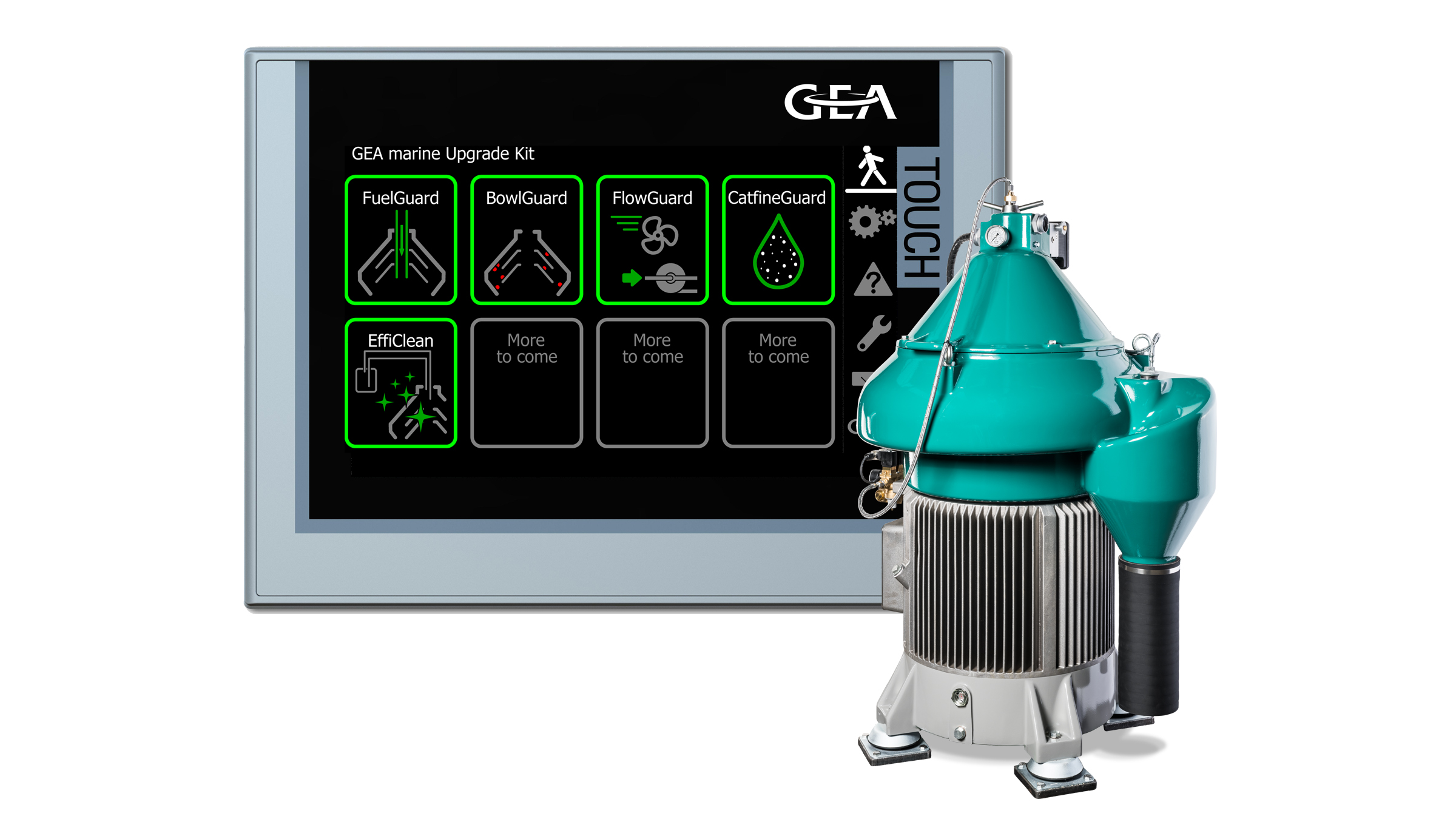 GEA automates the functionality of its separators for marine applications with a new Upgrade Kit. (Image: GEA)