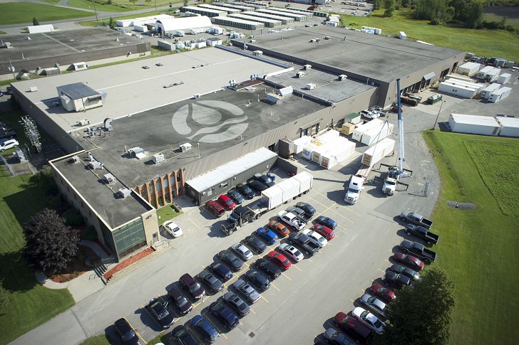 Newterra’s head office and 135 000 sq ft manufacturing facility in Brockville, Ontario, Canada.