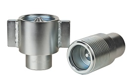 Eaton’s FD85 series of quick disconnect couplings.