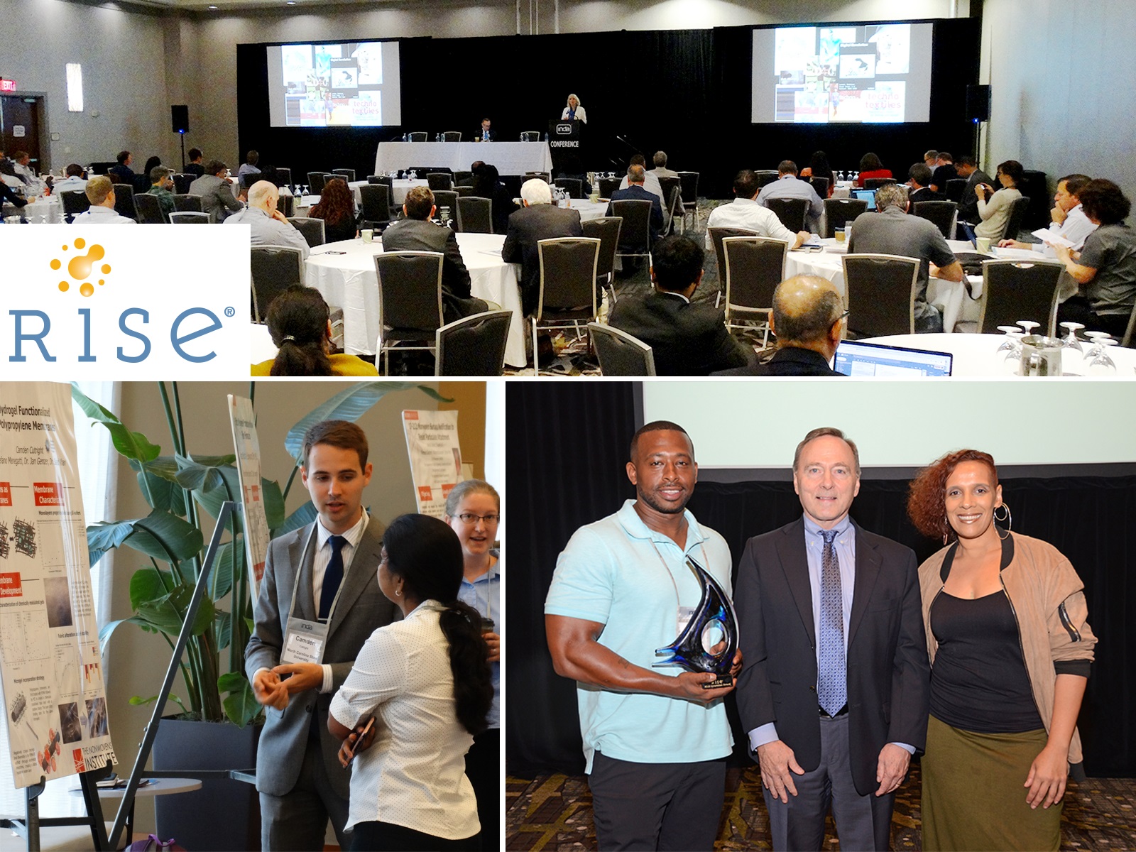 Highlights of the RISE 2018 Conference included keynote presentations on Biomimicry and Nonwovens and The US Economic Outlook.
