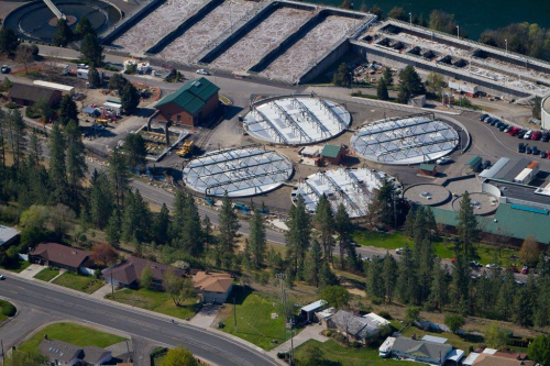 The City of Spokane’s Riverside Park Water Reclamation Facility.