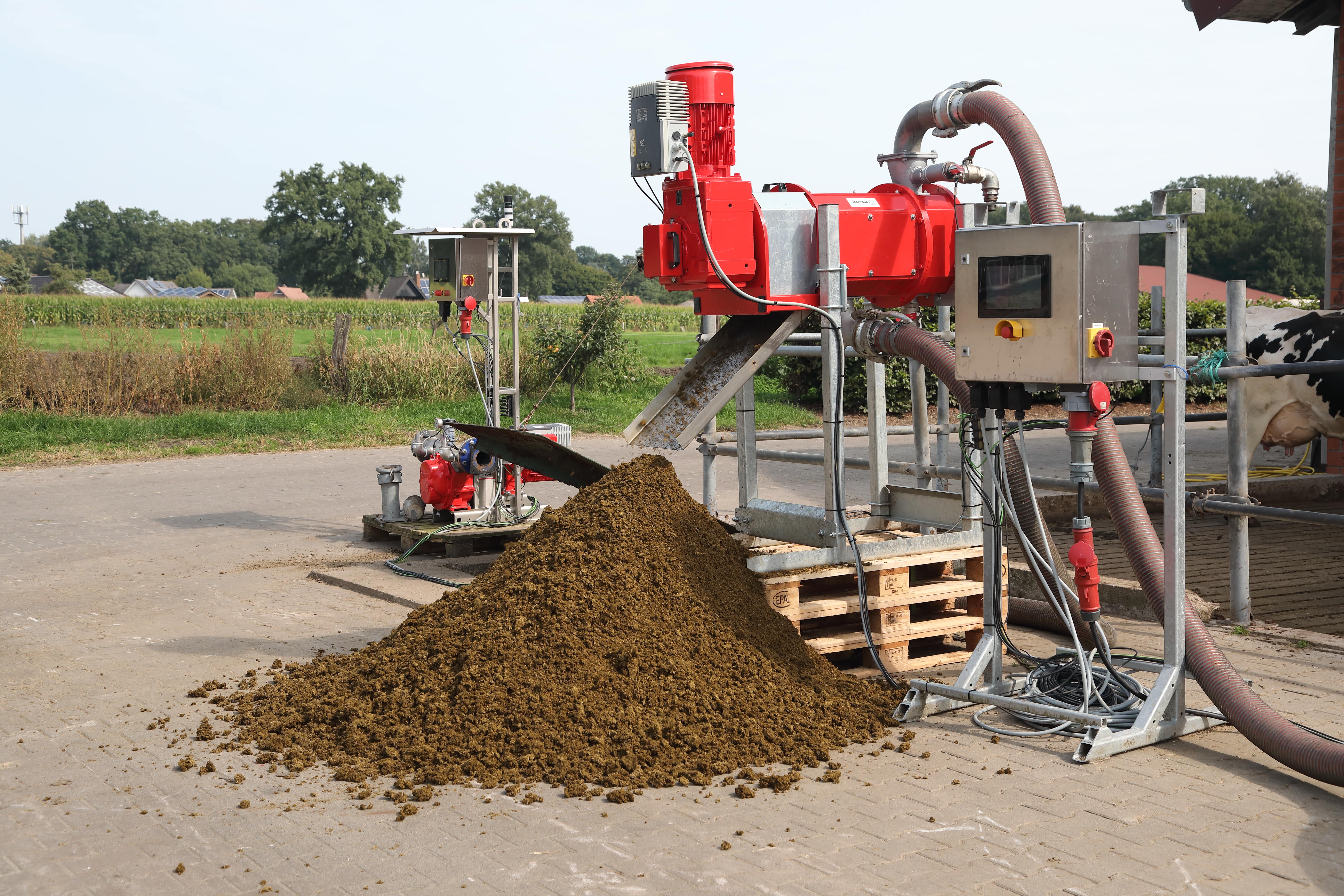 Vogelsang has taken the solid-liquid separation of liquid manure and digestate using a press screw separator and optimised the technology behind it.