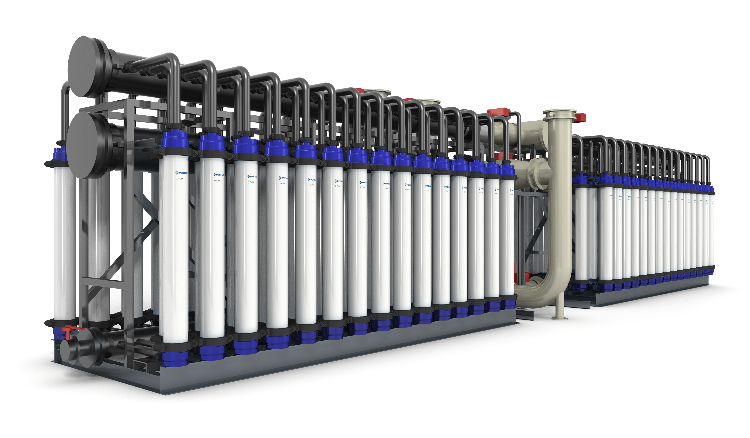 The Pentair X-Flow XF75 ultrafiltration (UF) membrane element is for water treatment projects.
