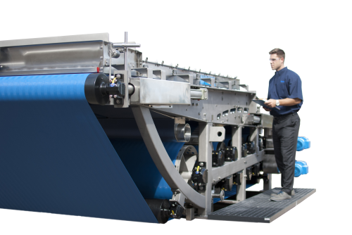 New low-profile belt press from ANDRITZ Separation.