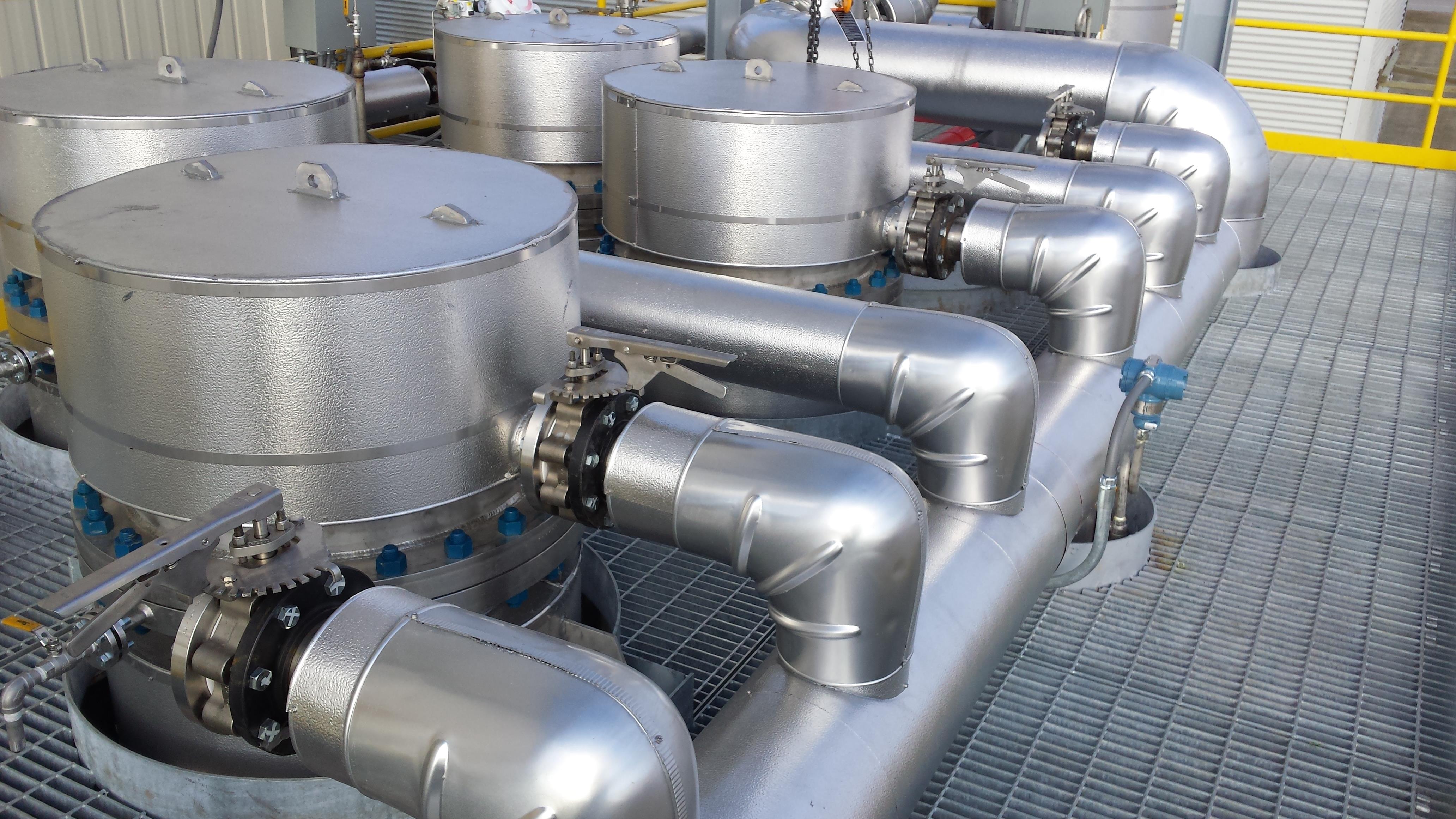 A Whitefox ICE™ installation at Fox River Valley Ethanol LLC. E Energy Adams will be the first ethanol plant in Nebraska to install a comparable Whitefox ICE™ solution.