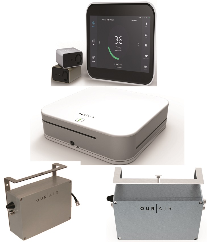 MANN+HUMMEL’S OurAir brand products are based on smart devices, where air quality monitors, filters, purification and ventilation system integrate with the OurAir digital platform.
